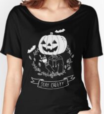 Stay Creepy! Women's Relaxed Fit T-Shirt