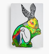 Rabbit's Hive Metal Print