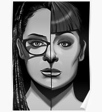 ORPHAN BLACK - Cosima Vs Alison Poster