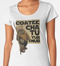 Coatee Chu Tu Yub Nub Women's Premium T-Shirt