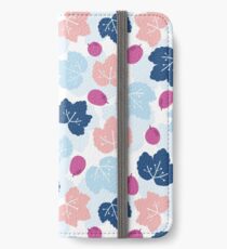 Grape leaves iPhone Wallet/Case/Skin