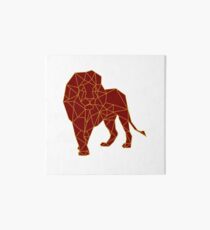 Hand drawn Lion Art Board
