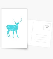 Hand drawn Stag Postcards
