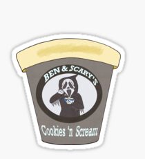 Ben and Scary's-Cookies 'n Scream Sticker