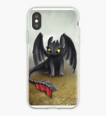 Toothless Dragon inspired from How To train Your Dragon. iPhone Case