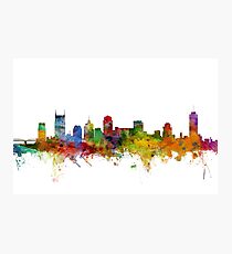 Nashville Tennessee Skyline Photographic Print