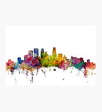 Minneapolis Minnesota Skyline Photographic Print
