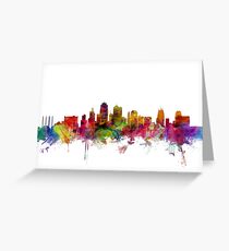 Kansas City Skyline Greeting Card