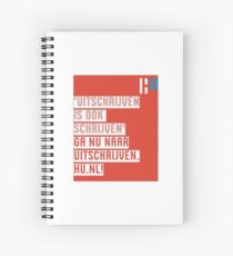 Uitschrijven.hu.nl Spiral Notebook