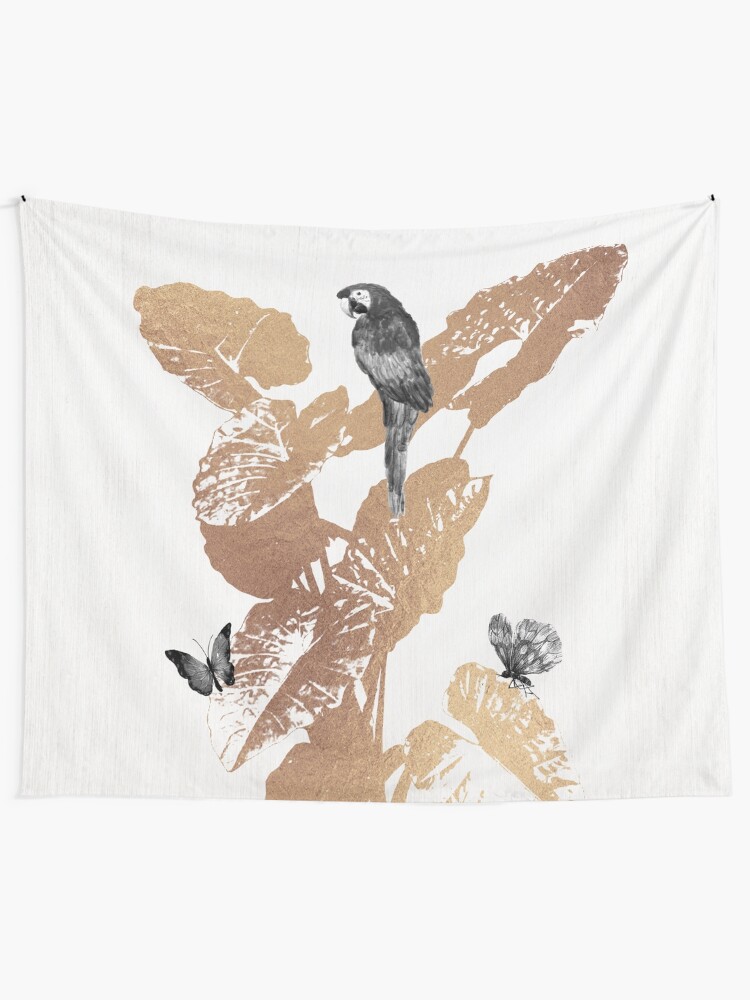 Alternate view of Fluttering Nature II Tapestry