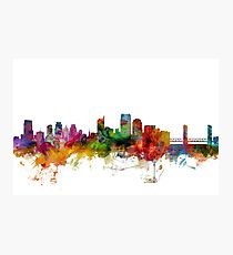 Sacramento California Skyline Photographic Print