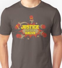 Justice rains from above-pharah Unisex T-Shirt