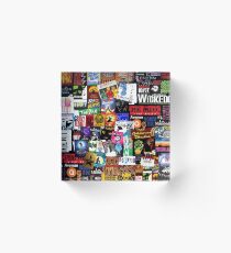 Musicals Collage II Acrylic Block