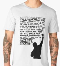 Camiseta premium para hombre Rocky Motivation