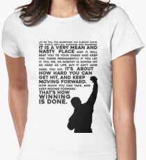 Rocky Motivation Women's Fitted T-Shirt