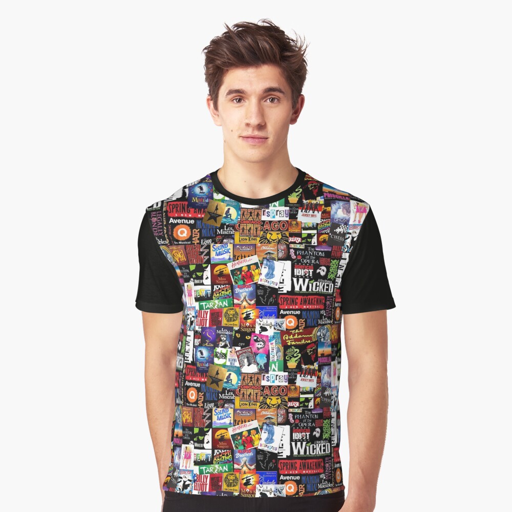 Musicals Collage II Graphic T-Shirt