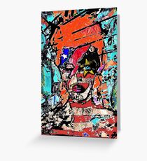 Ode to Bowie Greeting Card