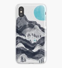 The Sun in Moon Lake... iPhone Case