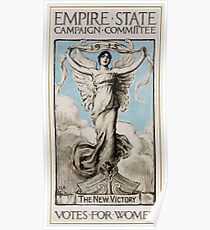 History US feminism 1915 Votes for women Poster