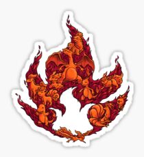 PokeDoodle - Fire Sticker