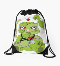 Nurse Frankie Drawstring Bag