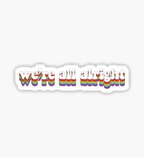 Ce spectacle des années 70 Sticker
