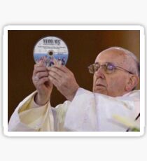 Mamma Mia Pope Meme Sticker