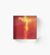 Piss Christ Acrylic Block