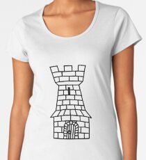 Medieval. tower Premium Scoop T-Shirt