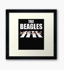 The Beagles Parody Framed Print