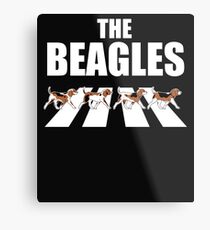The Beagles Parody Metal Print
