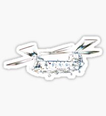 Chinook Helicopter Sticker