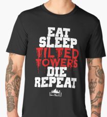 Eat Sleep Tilted Towers v3 Men's Premium T-Shirt
