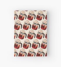 Coffee Percolator Pattern Hardcover Journal
