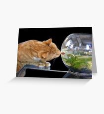 Come a bit closer (new and improved) Greeting Card