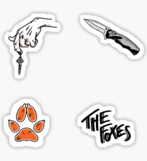 the foxhole court Sticker