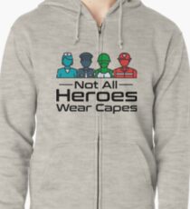 Heroes Zipped Hoodie