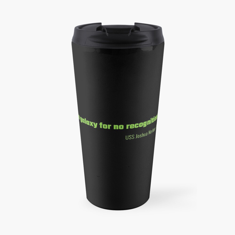 No Recognition Travel Mug