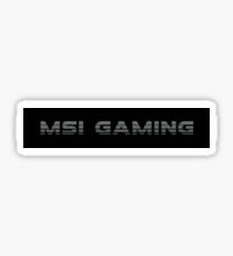 smol msi gaming Sticker