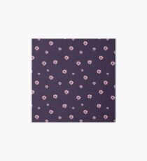 Tiny tiny purple flowers Art Board