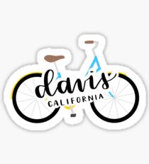 Davis, CA Sticker