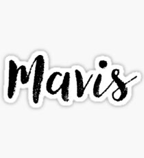 Mavis - Name Aufkleber Tees Geburtstag Sticker
