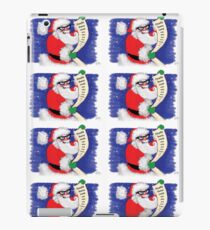 Geeky Santa Christmas List iPad Case/Skin