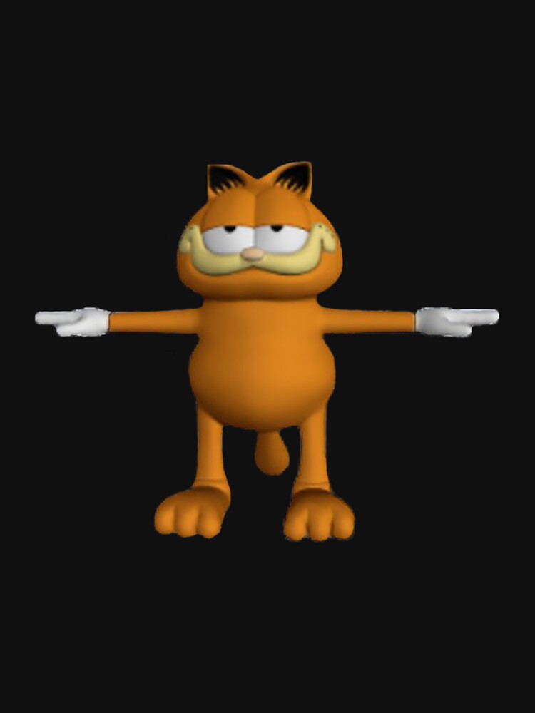 Tpose T Shirts Redbubble - garfield t pose roblox