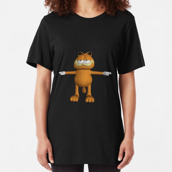 Tpose T Shirts Redbubble - garfield t pose roblox