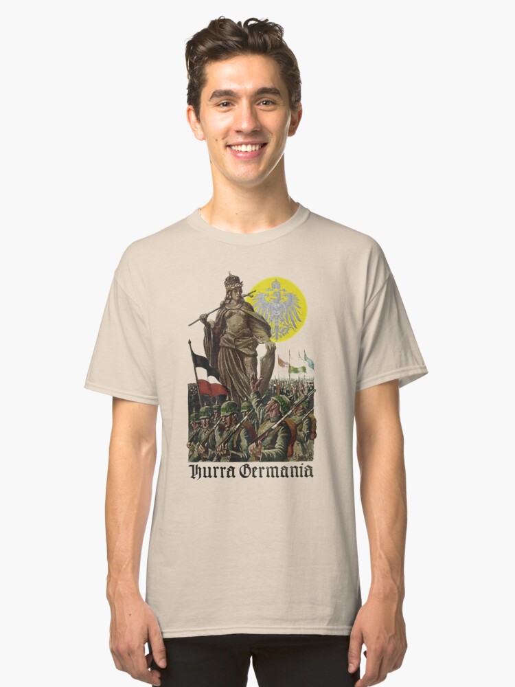 Alternate view of Germania encouraging soldiers.. 1914 Classic T-Shirt