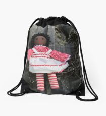African American Raggedy Ann Drawstring Bag