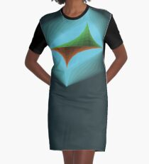 The Earth in Balance Graphic T-Shirt Dress