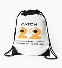 Catch 22 Drawstring Bag