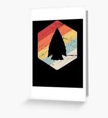 Arrowhead Hunter / Artifact Hunting Greeting Card